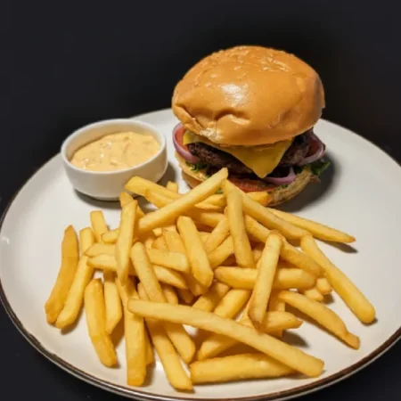 Texas Burger (Beef or Chicken)